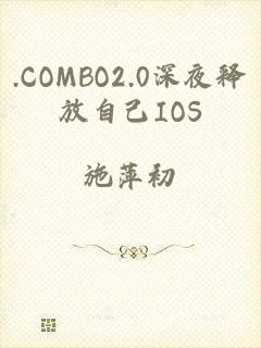 .COMBO2.0深夜释放自己IOS