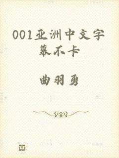 001亚洲中文字幕不卡