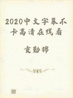 2020中文字幕不卡高清在线看