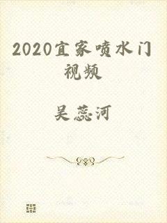 2020宜家喷水门视频