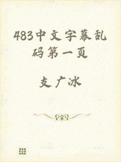 483中文字幕乱码第一页