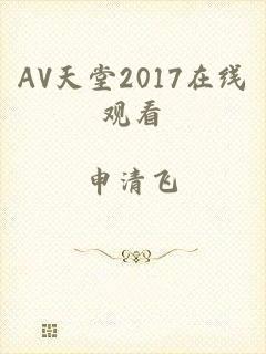 AV天堂2017在线观看