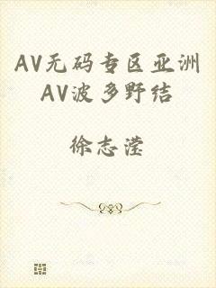 AV无码专区亚洲AV波多野结