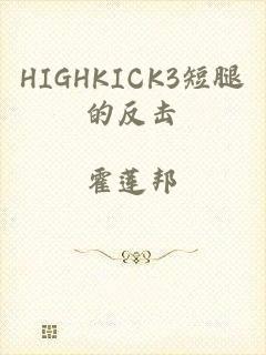 HIGHKICK3短腿的反击