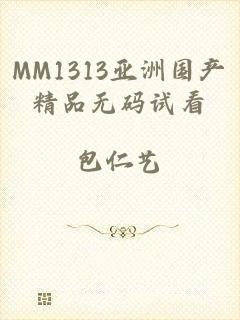 MM1313亚洲国产精品无码试看