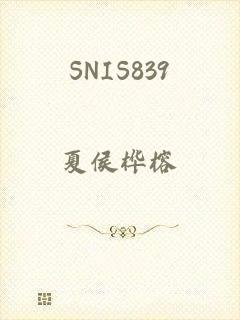 SNIS839