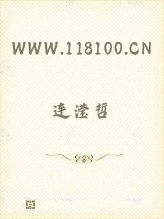 WWW.118100.CN