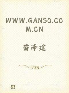 WWW.GANSO.COM.CN