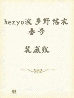 hezyo波多野结衣番号