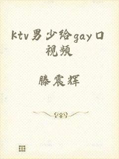 ktv男少给gay口视频