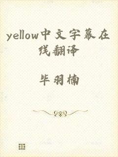 yellow中文字幕在线翻译