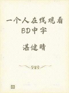 一个人在线观看BD中字