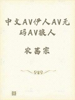 中文AV伊人AV无码AV狼人