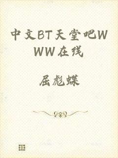 中文BT天堂吧WWW在线