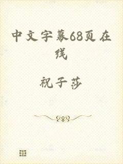 中文字幕68页在线