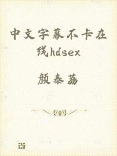 中文字幕不卡在线hdsex