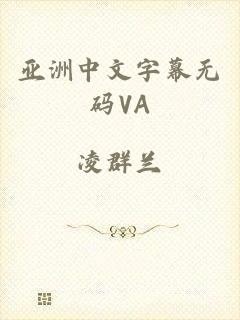 亚洲中文字幕无码VA