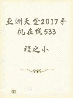 亚洲天堂2017手机在线533