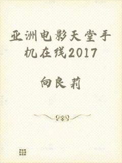 亚洲电影天堂手机在线2017