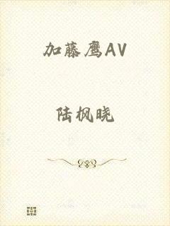 加藤鹰AV