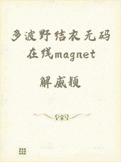 多波野结衣无码在线magnet