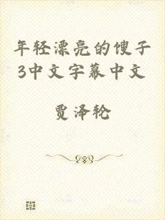年轻漂亮的馊子3中文字幕中文