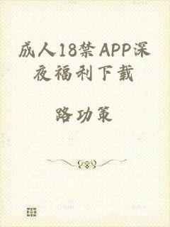 成人18禁APP深夜福利下载