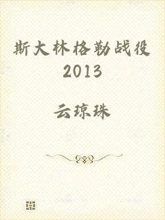 斯大林格勒战役2013