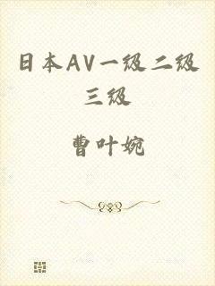 日本AV一级二级三级