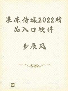 果冻传媒2022精品入口软件