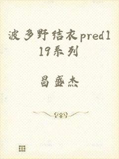 波多野结衣pred119系列