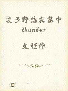 波多野结衣家中thunder