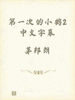 第一次的小鹤2中文字幕