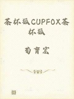 茶杯狐CUPFOX茶杯狐