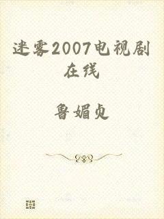 迷雾2007电视剧在线