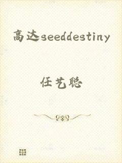 高达seeddestiny