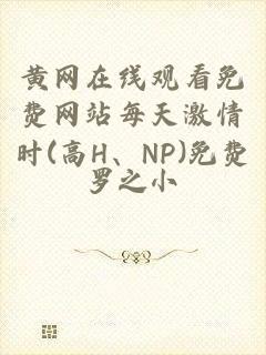 黄网在线观看免费网站每天激情时(高H、NP)免费