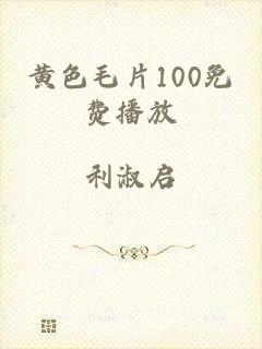 黄色毛片100免费播放